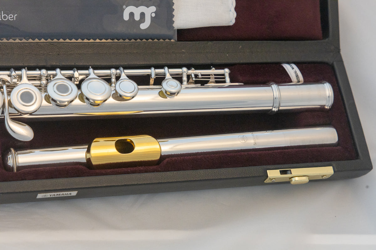 Yamaha YFL-371 Allegro Intermediate Flute *Silver Headjoint *Low-B *Split-E *Made in Japan *Overhauled New Pads