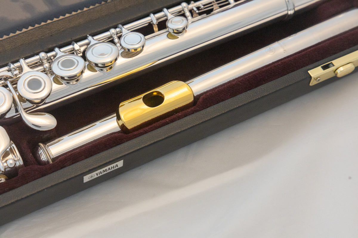 Yamaha YFL-371 Allegro Intermediate Flute *Silver Headjoint *Low-B *Split-E *Made in Japan *Overhauled New Pads