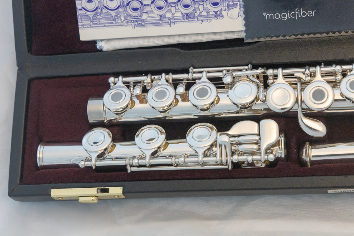 Yamaha YFL-371 Allegro Intermediate Flute *Silver Headjoint *Low-B *Split-E *Made in Japan *Overhauled New Pads