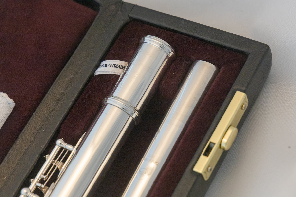 Yamaha YFL-371 Allegro Intermediate Flute *Silver Headjoint *Low-B *Split-E *Made in Japan *Overhauled New Pads