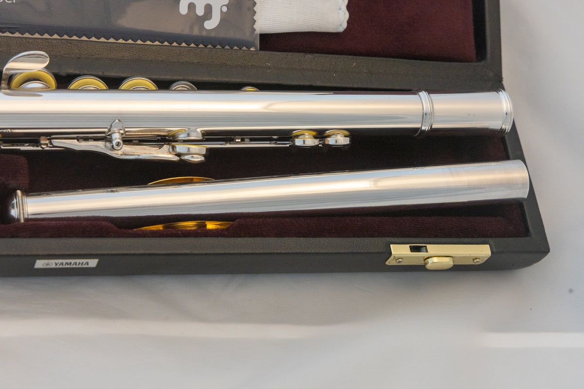 Yamaha YFL-371 Allegro Intermediate Flute *Silver Headjoint *Low-B *Split-E *Made in Japan *Overhauled New Pads