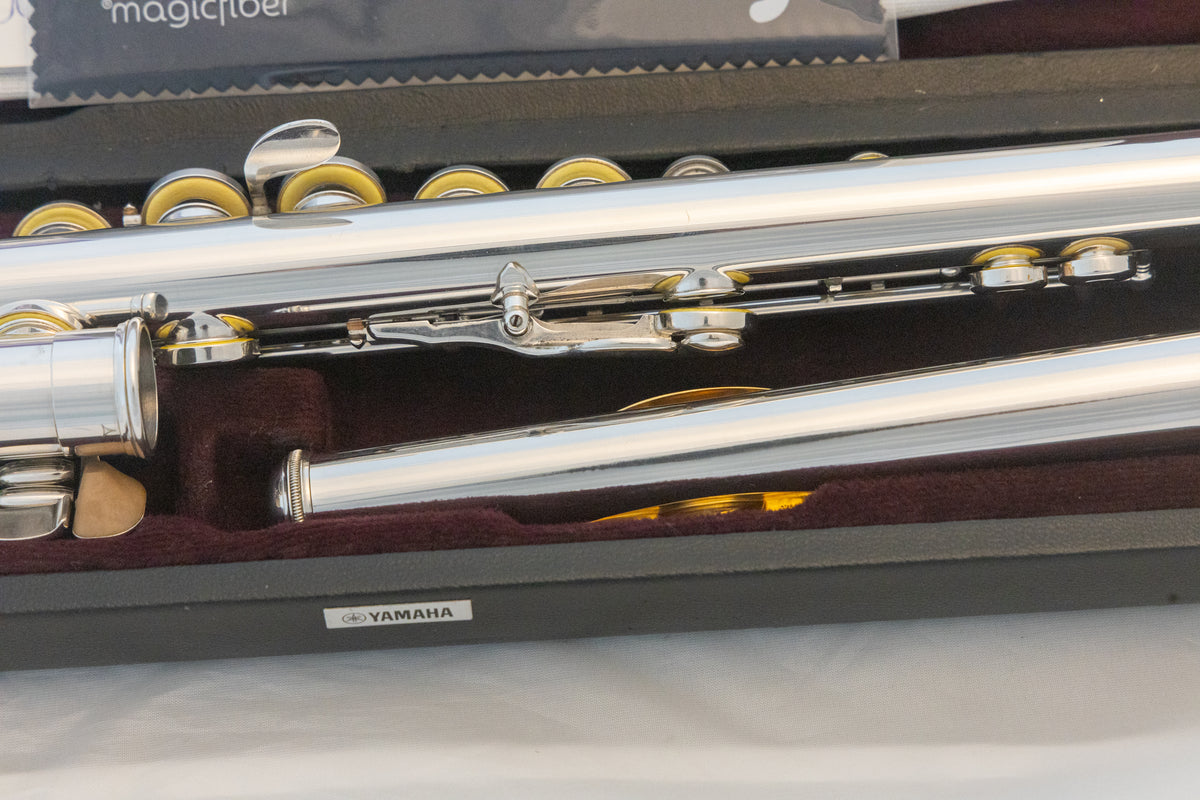 Yamaha YFL-371 Allegro Intermediate Flute *Silver Headjoint *Low-B *Split-E *Made in Japan *Overhauled New Pads