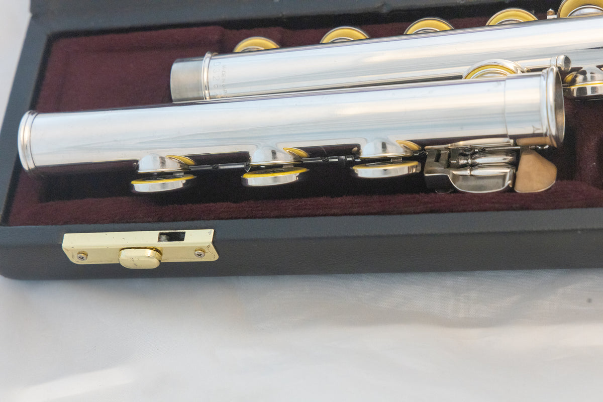 Yamaha YFL-371 Allegro Intermediate Flute *Silver Headjoint *Low-B *Split-E *Made in Japan *Overhauled New Pads