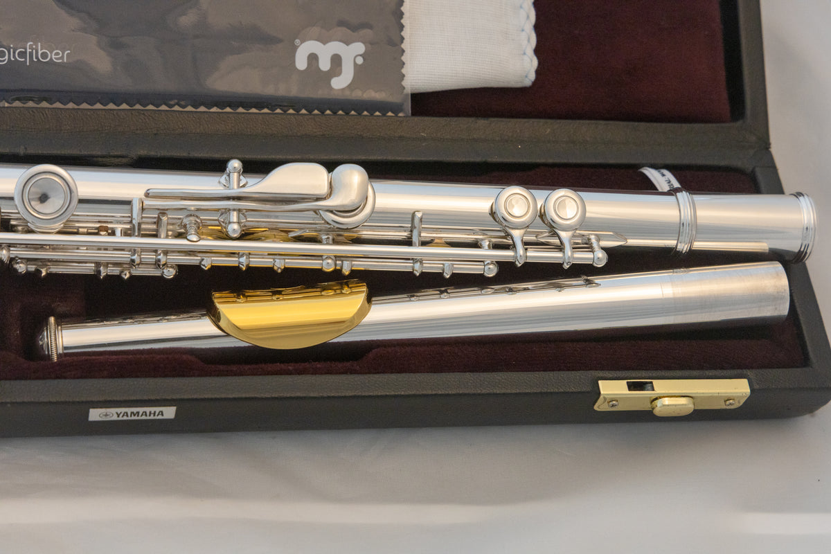 Yamaha YFL-371 Allegro Intermediate Flute *Silver Headjoint *Low-B *Split-E *Made in Japan *Overhauled New Pads