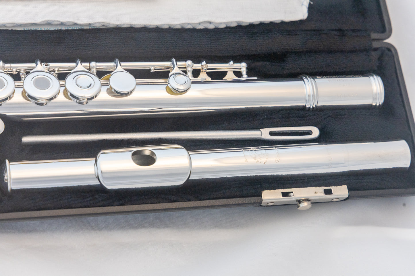 Gemeinhardt 3SHB Intermediate Flute Open-hole *Solid Silver Headjoint Low-B Foot *Overhauled New Pads