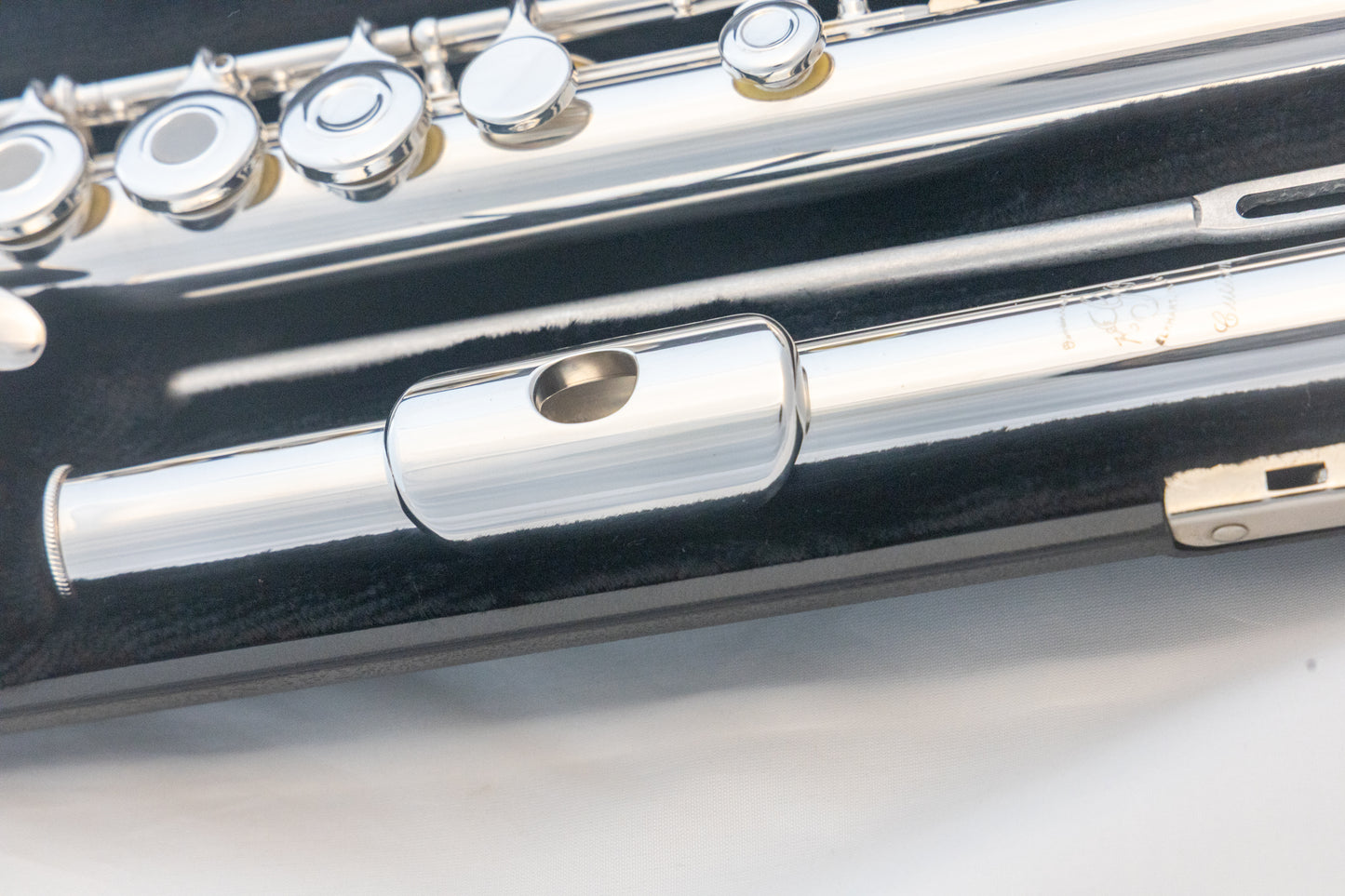 Gemeinhardt 3SHB Intermediate Flute Open-hole *Solid Silver Headjoint Low-B Foot *Overhauled New Pads