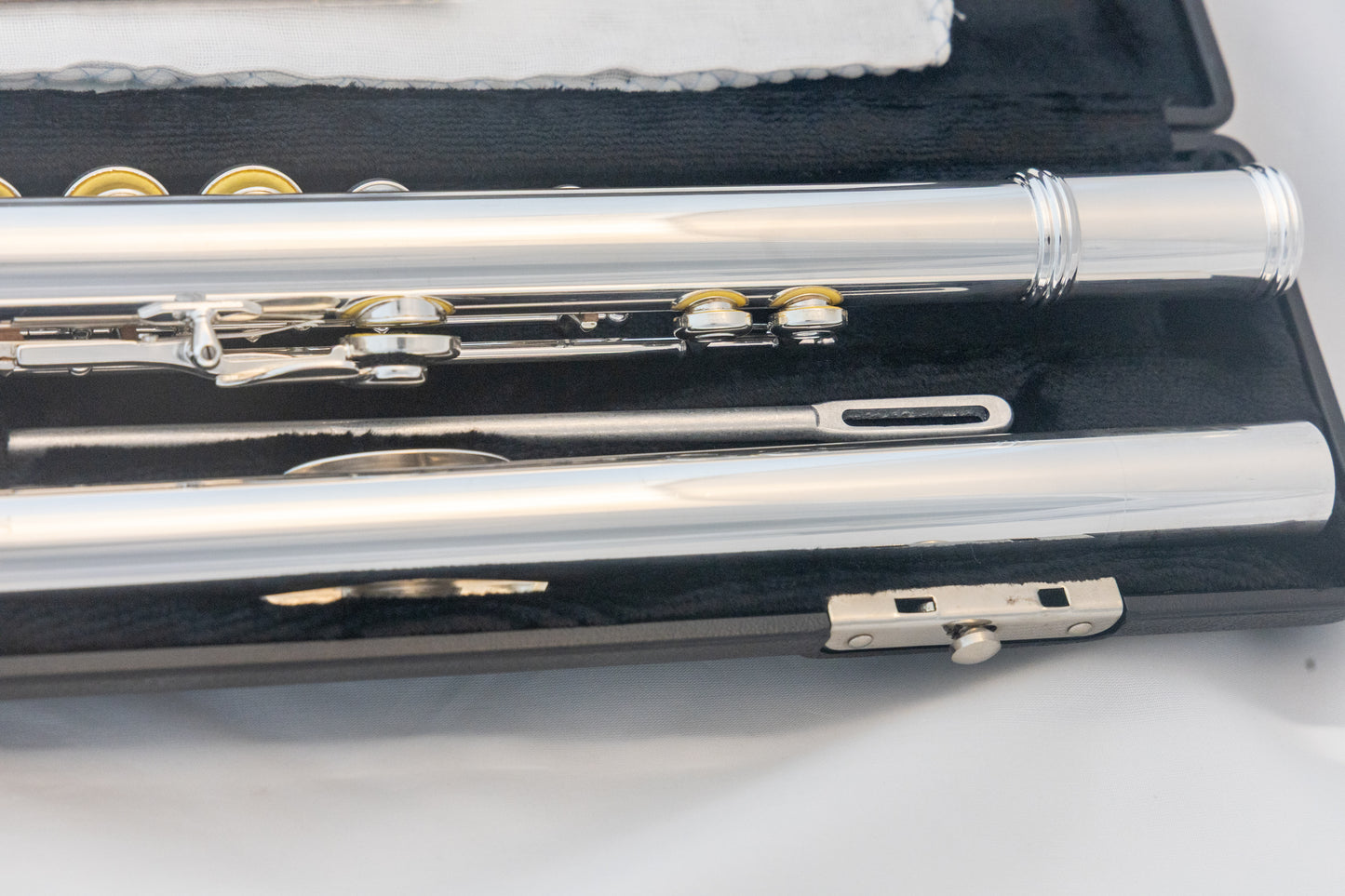 Gemeinhardt 3SHB Intermediate Flute Open-hole *Solid Silver Headjoint Low-B Foot *Overhauled New Pads