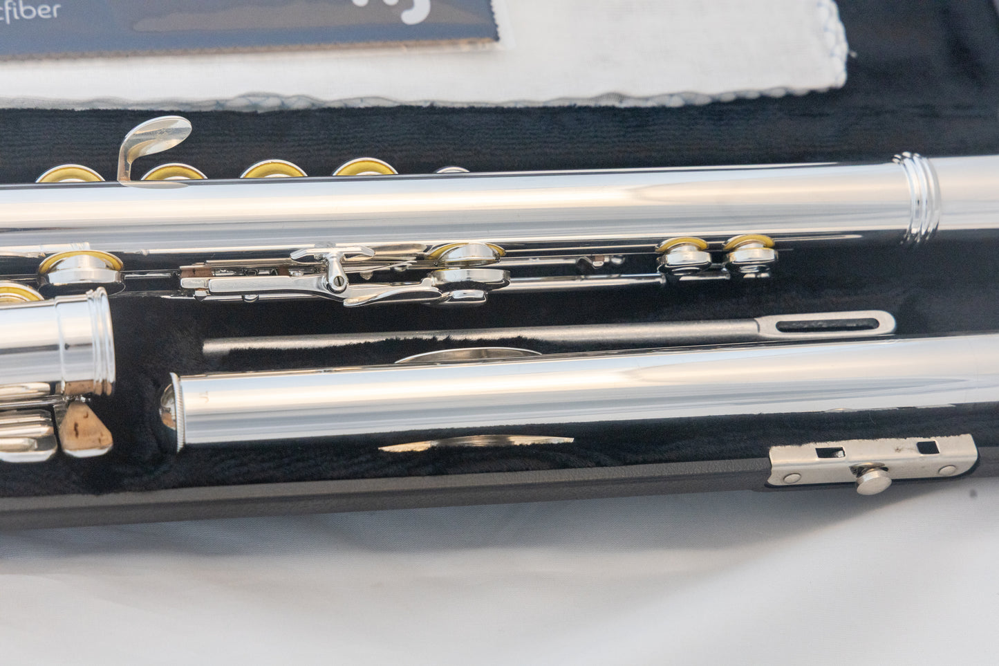 Gemeinhardt 3SHB Intermediate Flute Open-hole *Solid Silver Headjoint Low-B Foot *Overhauled New Pads