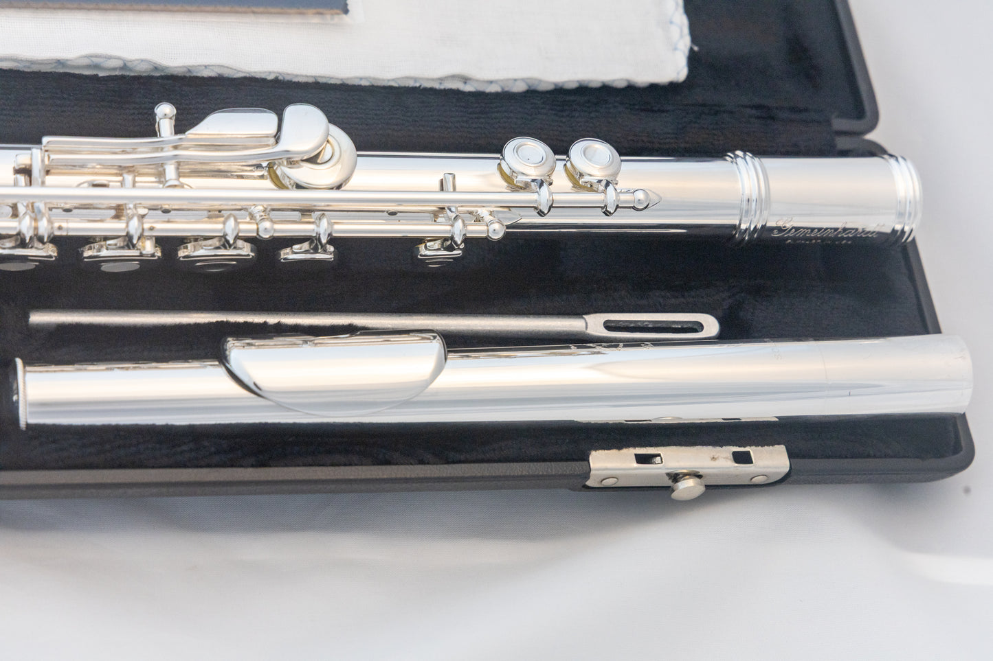 Gemeinhardt 3SHB Intermediate Flute Open-hole *Solid Silver Headjoint Low-B Foot *Overhauled New Pads