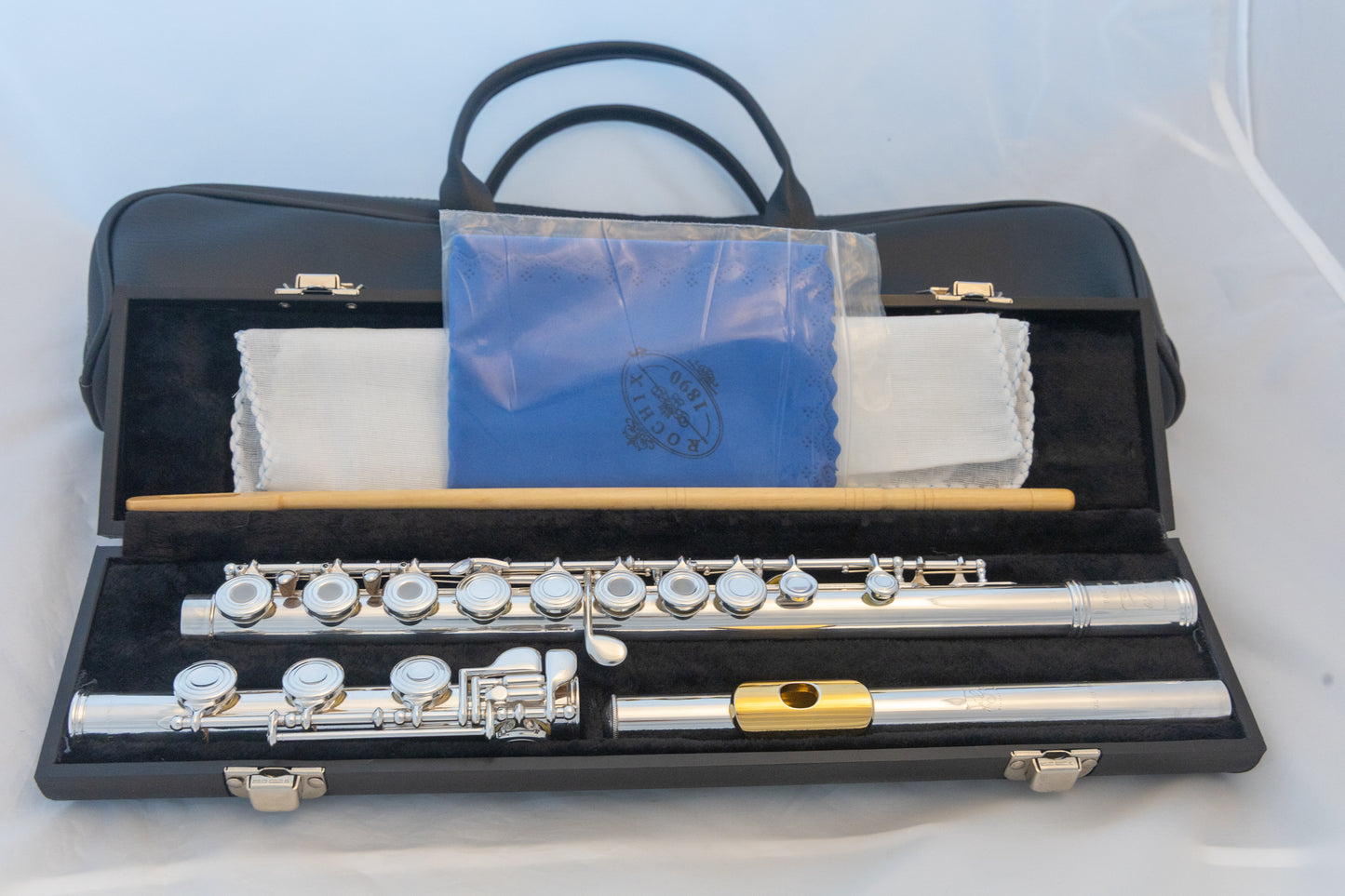 Gemeinhardt KG Special Professional Flute *All Solid Silver *Open-hole *B-Foot *Overhauled New Pads