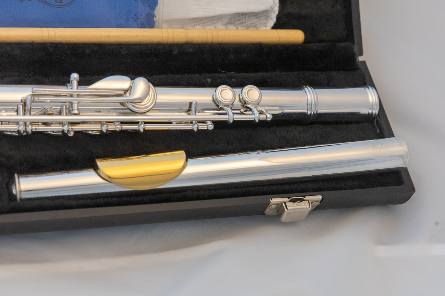 Gemeinhardt KG Special Professional Flute *All Solid Silver *Open-hole *B-Foot *Overhauled New Pads