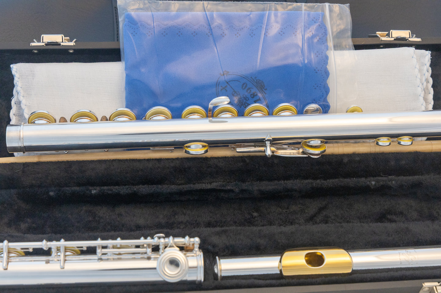 Gemeinhardt KG Special Professional Flute *All Solid Silver *Open-hole *B-Foot *Overhauled New Pads