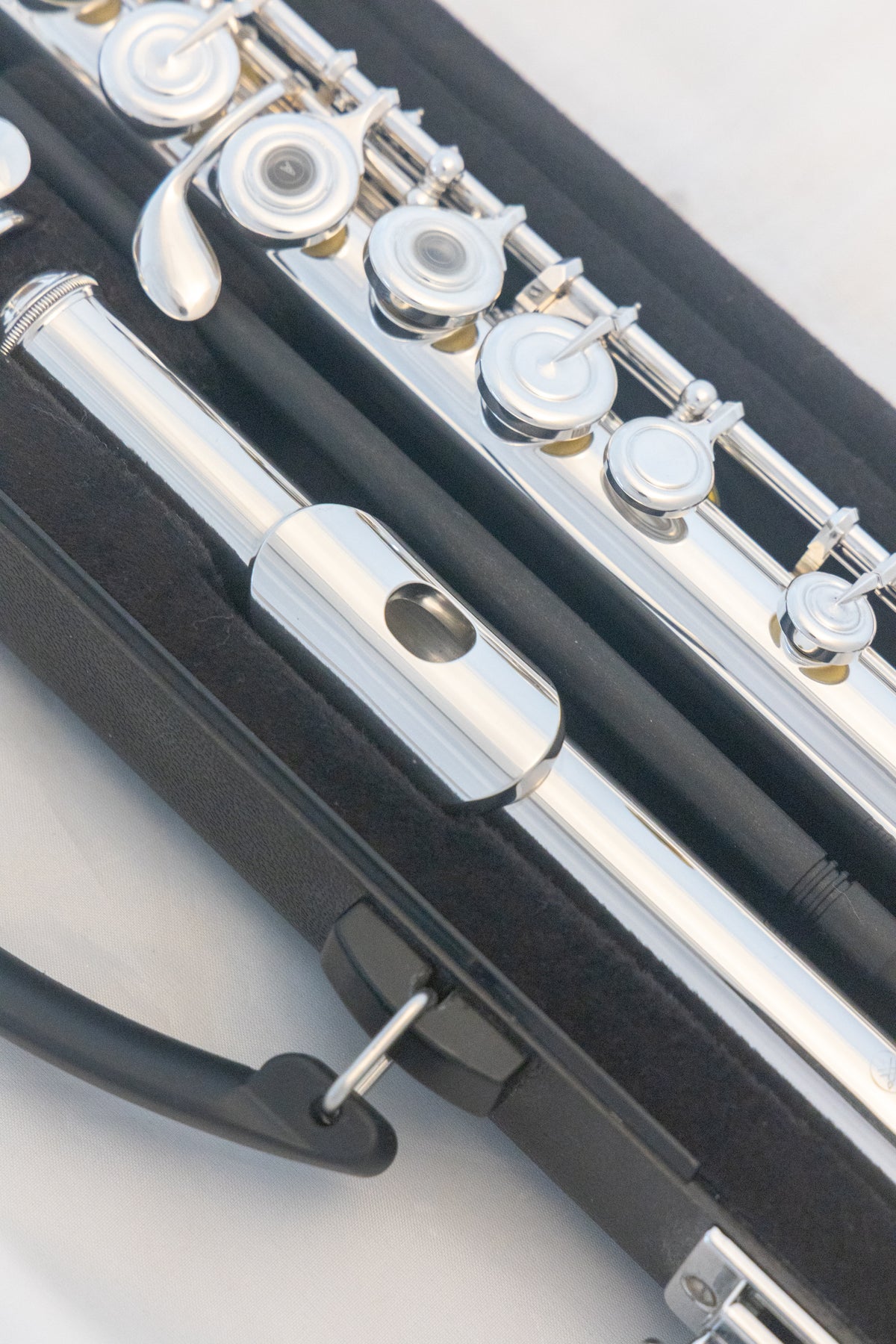Yamaha YFL-262 Silver-plated Open-hole Intermediate Flute *Cleaned & Serviced *Ready to play