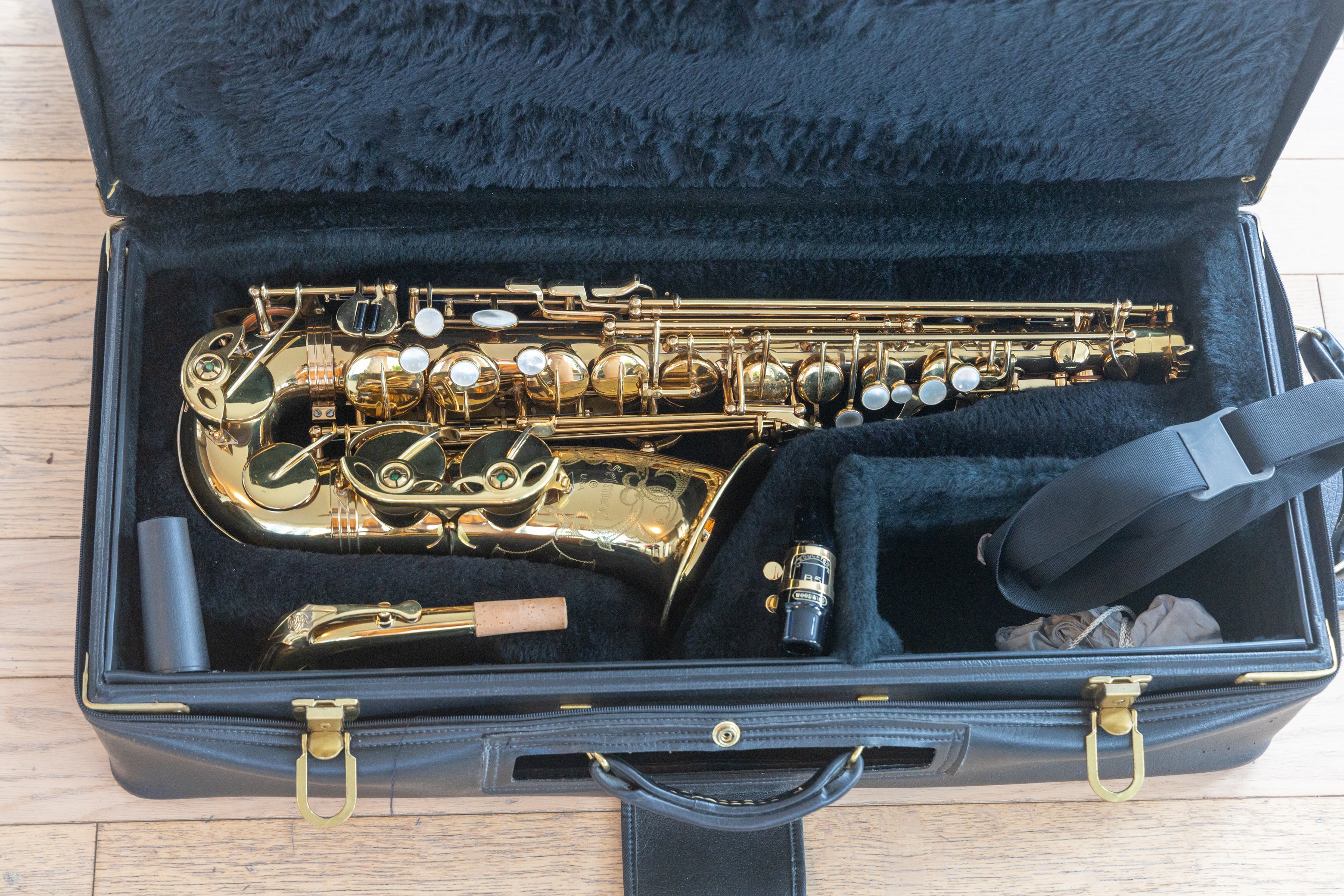 Altop Instruments Selmer USA Professional Alto Saxophone *Cleaned & Serviced #823543 ...