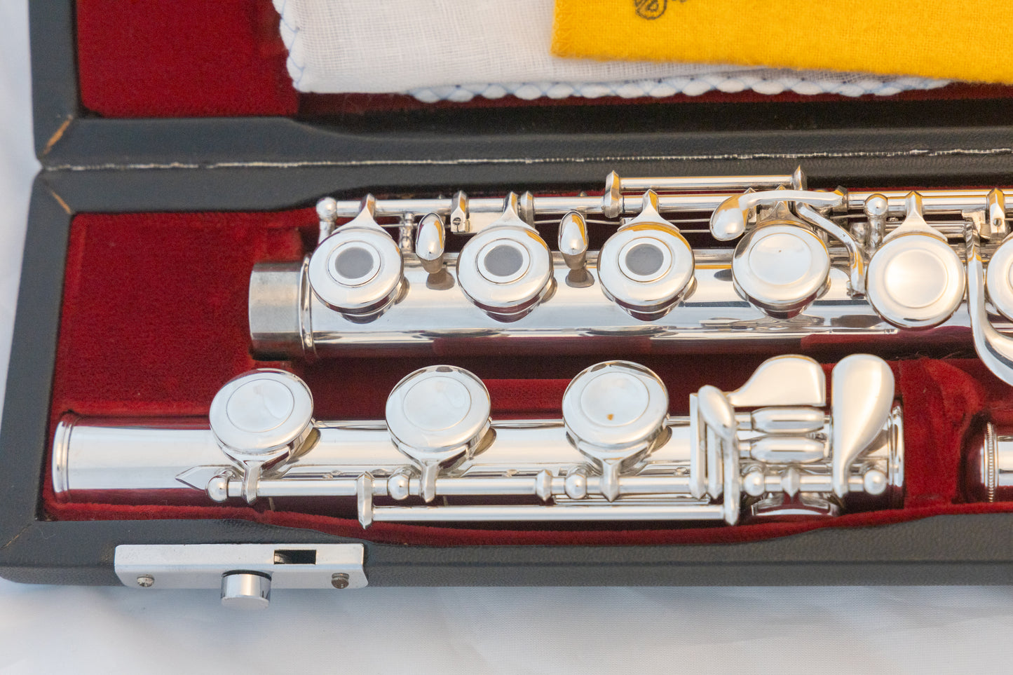 Pearl PF-661 Intermediate Flute *Solid Silver Headjoint *Open hole *Made in Japan *Overhauled New Pads