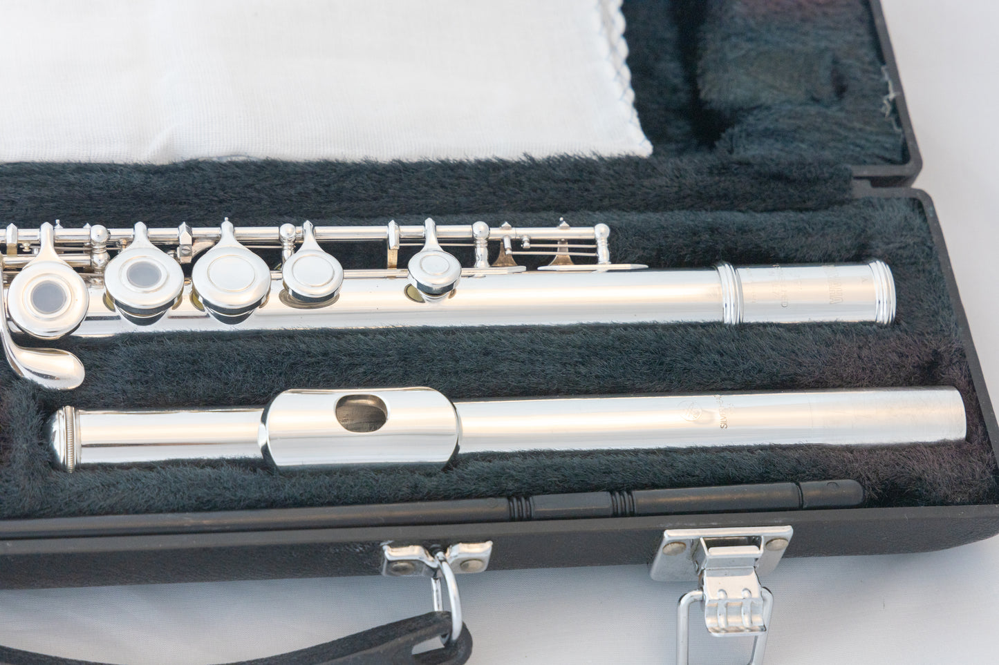 Yamaha YFL-361H Intermediate Flute *Silver Head *Low-B *Made in Japan *Cleaned & Serviced #855515