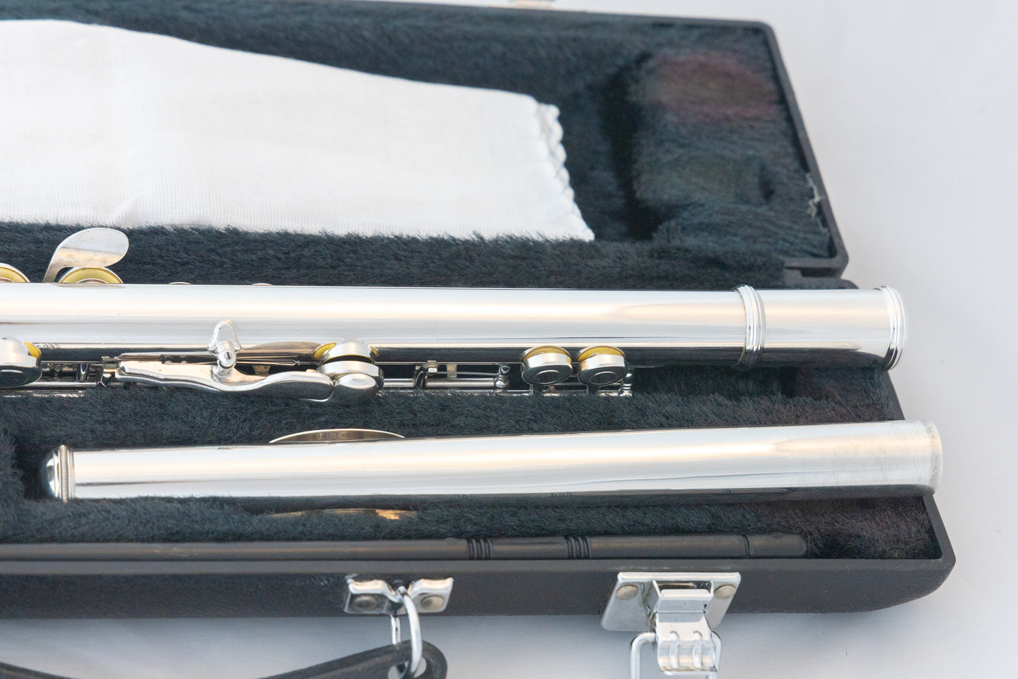 Yamaha YFL-361H Intermediate Flute *Silver Head *Low-B *Made in Japan *Cleaned & Serviced #855515