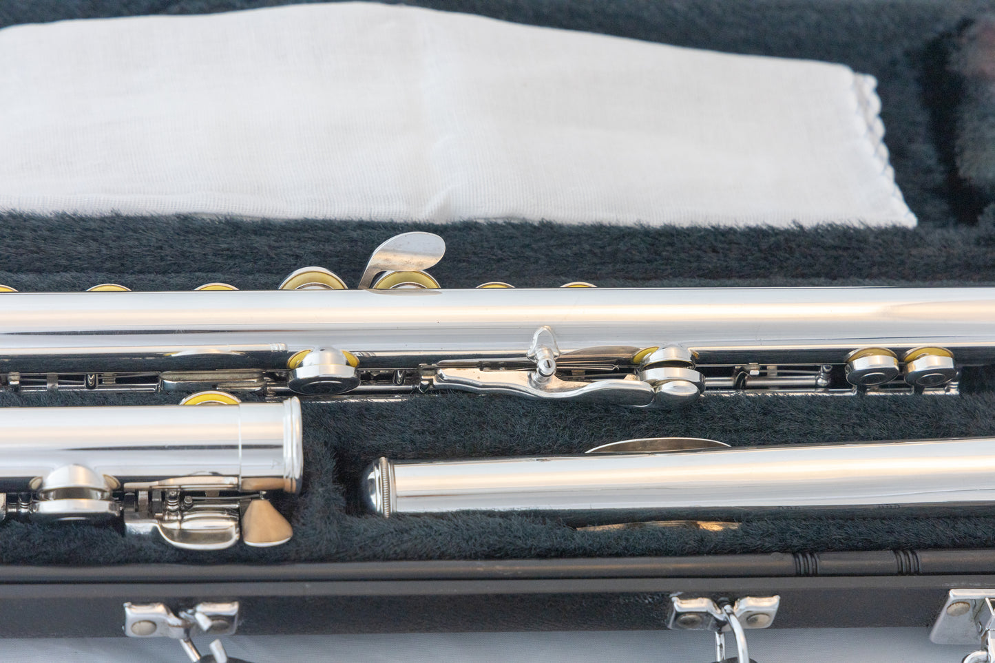 Yamaha YFL-361H Intermediate Flute *Silver Head *Low-B *Made in Japan *Cleaned & Serviced #855515