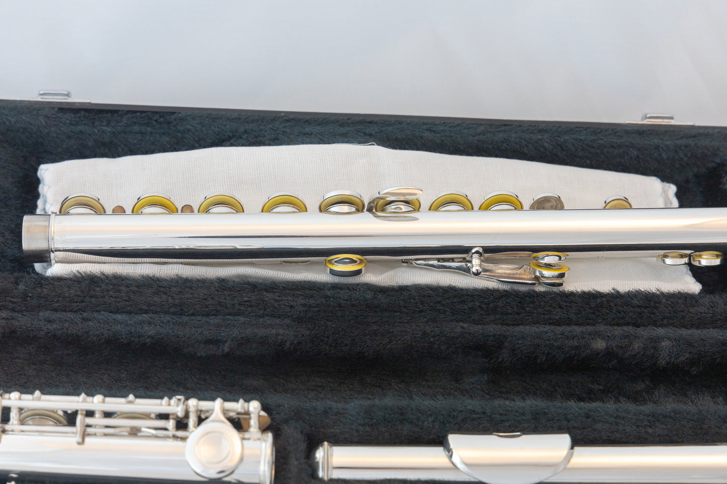 Yamaha YFL-361H Intermediate Flute *Silver Head *Low-B *Made in Japan *Cleaned & Serviced #855515