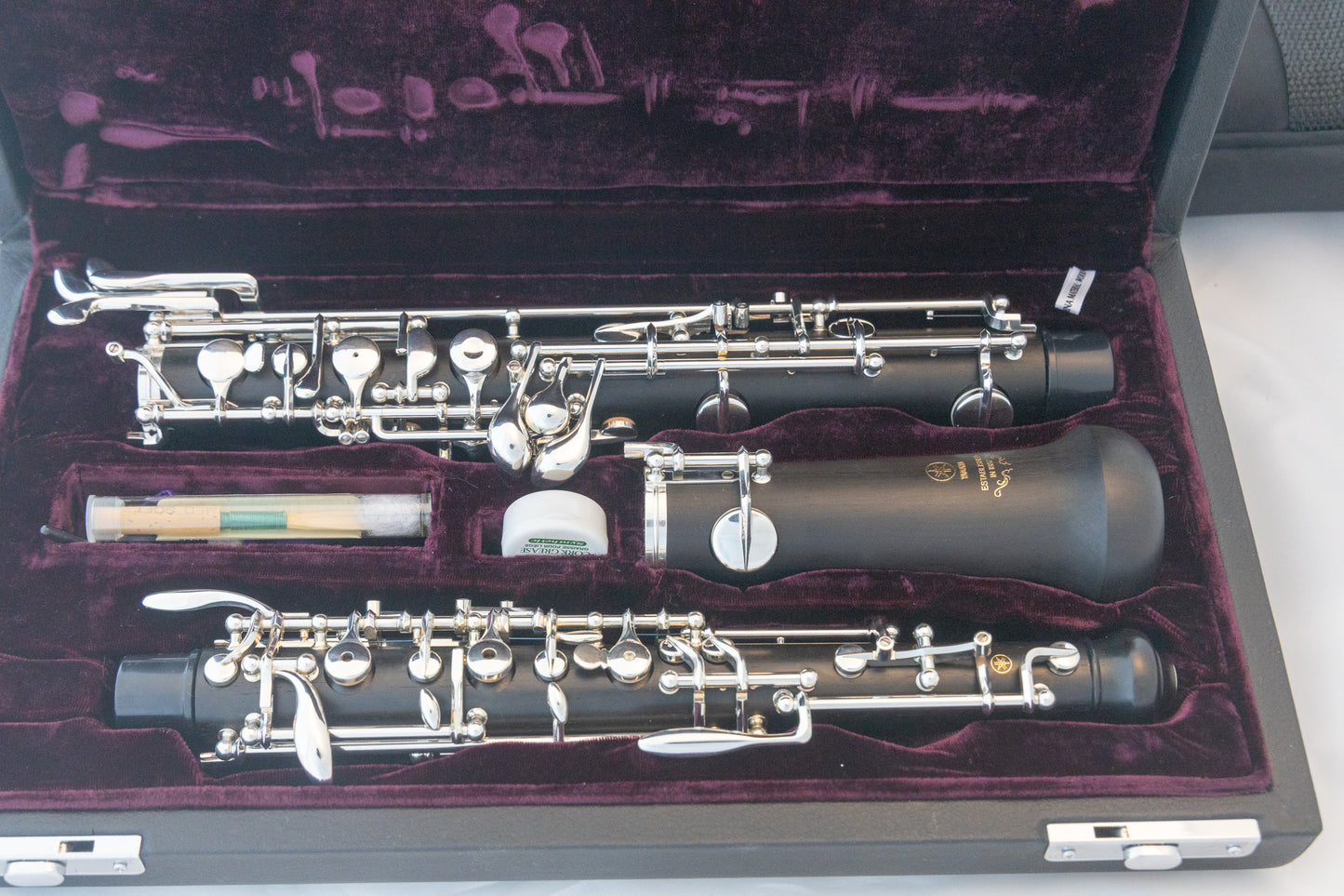 Yamaha YOB-441 Grenadilla Wood Intermediate Oboe *Made in Japan *Lefthand-F *Low Bb *Cleaned & Serviced