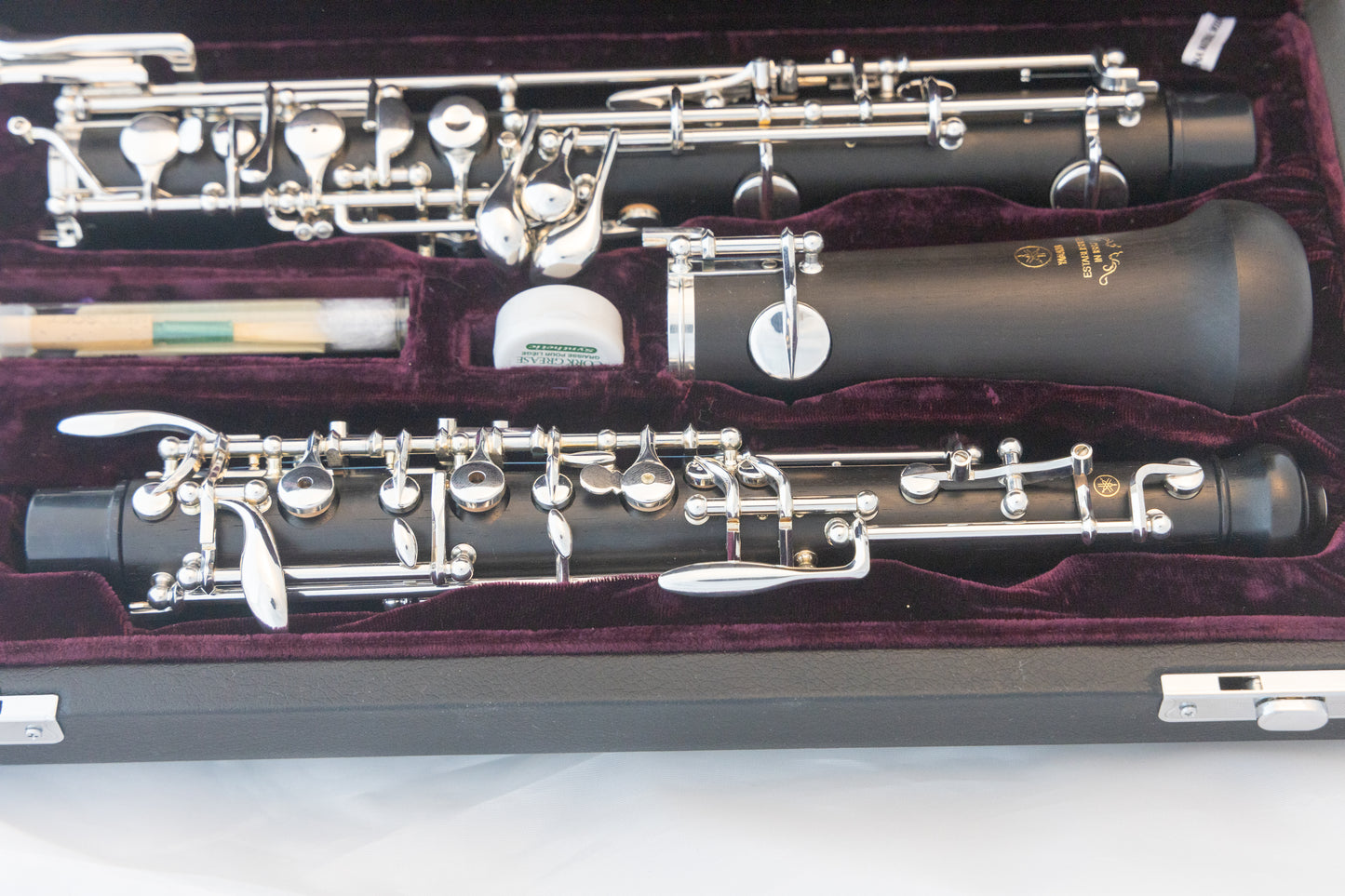 Yamaha YOB-441 Grenadilla Wood Intermediate Oboe *Made in Japan *Lefthand-F *Low Bb *Cleaned & Serviced