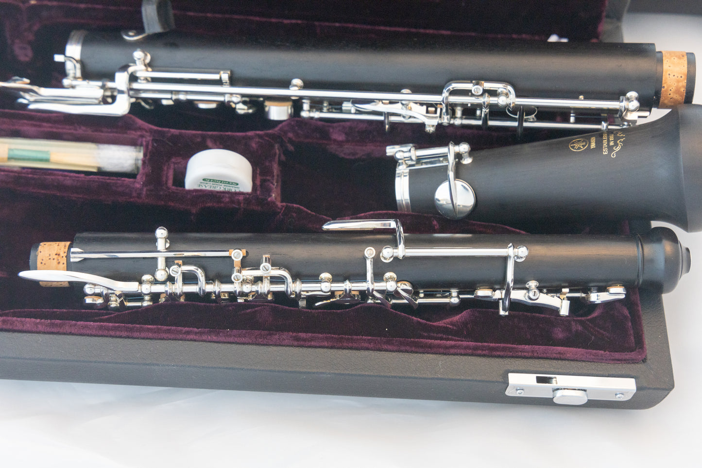 Yamaha YOB-441 Grenadilla Wood Intermediate Oboe *Made in Japan *Lefthand-F *Low Bb *Cleaned & Serviced