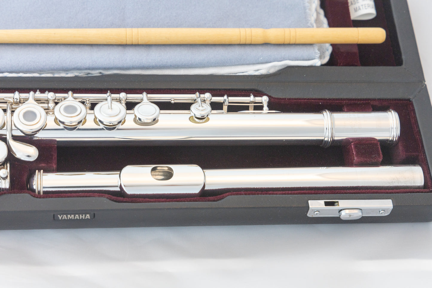 Yamaha YFL-674H Professional Flute *All Silver *Open-hole Offset-G Split-E *Made in Japan #036944