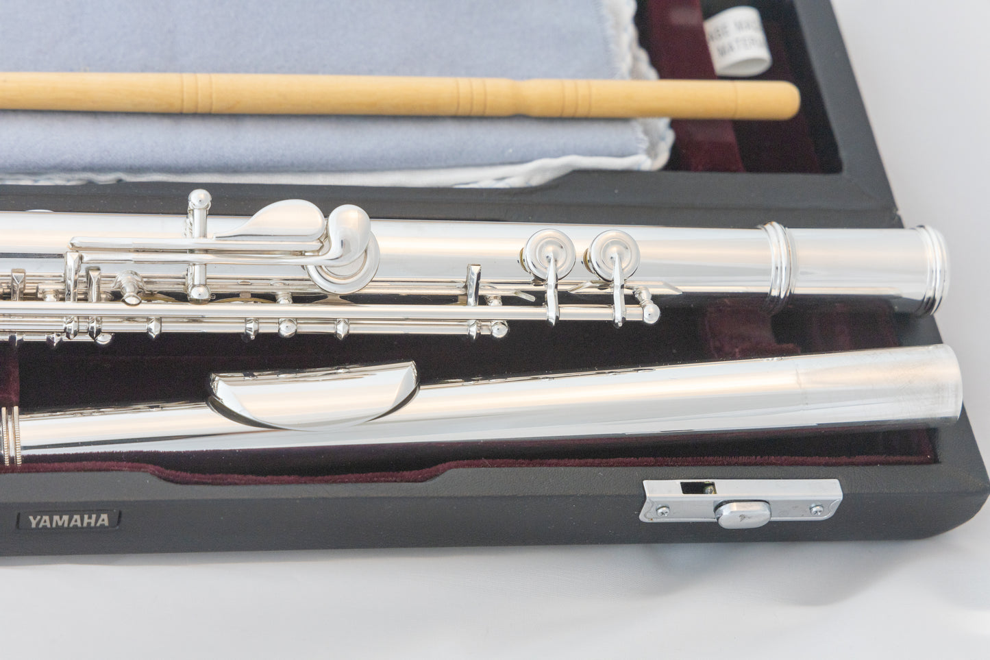 Yamaha YFL-674H Professional Flute *All Silver *Open-hole Offset-G Split-E *Made in Japan #036944