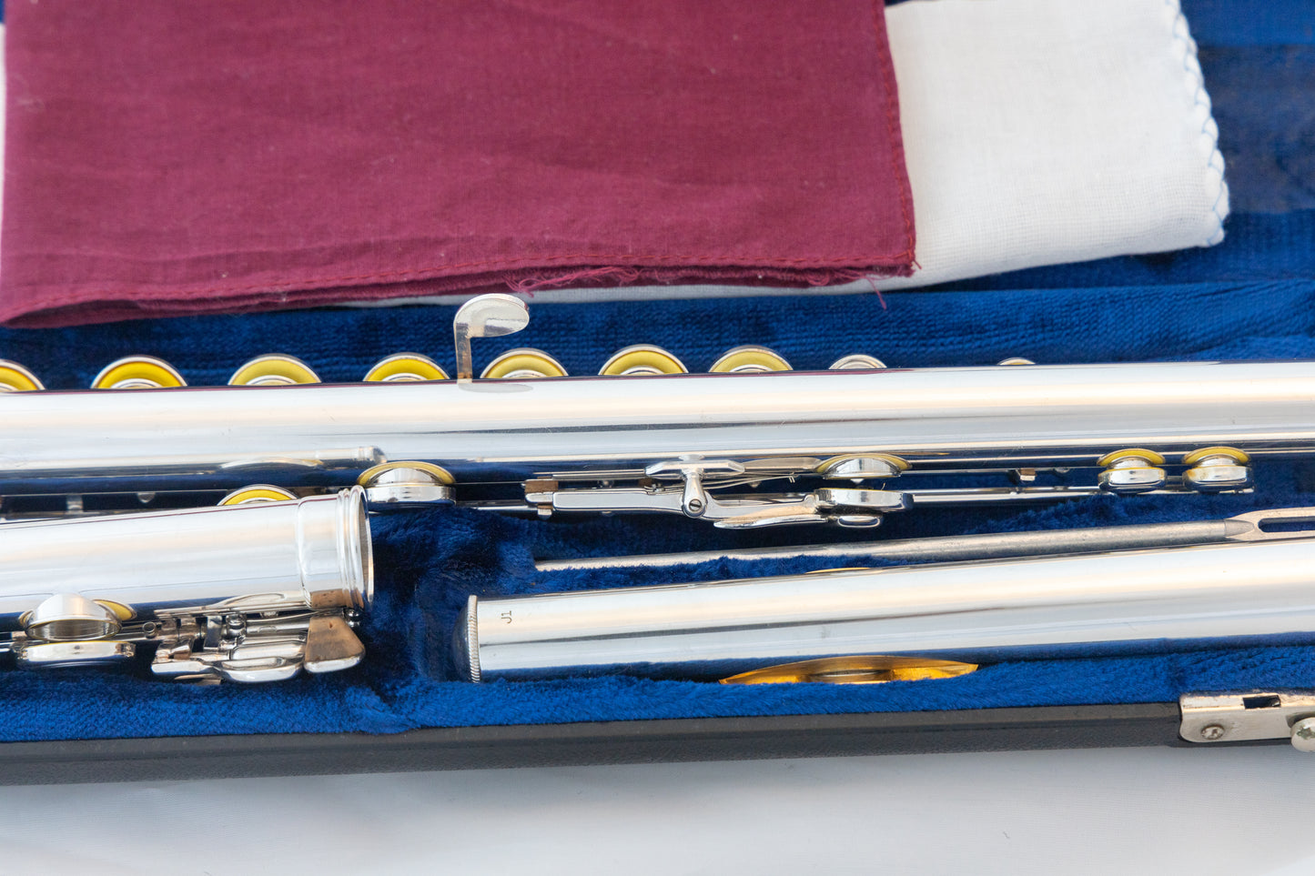 Gemeinhardt KG Special Professional Flute *All Solid Silver *Open-hole *B-Foot *New Pads