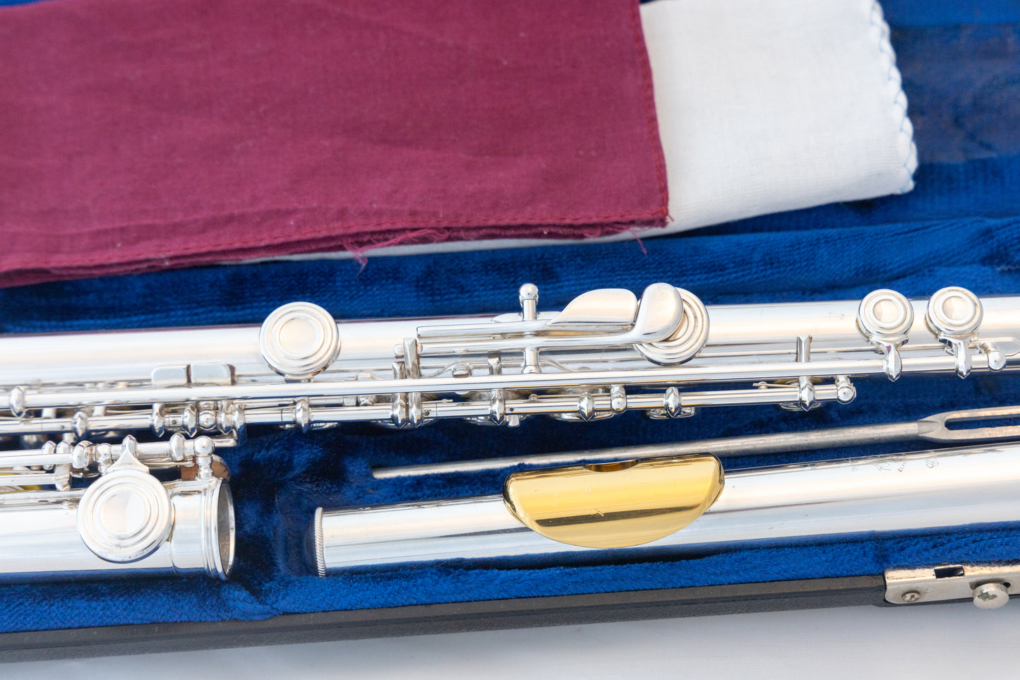 Gemeinhardt KG Special Professional Flute *All Solid Silver *Open-hole *B-Foot *New Pads