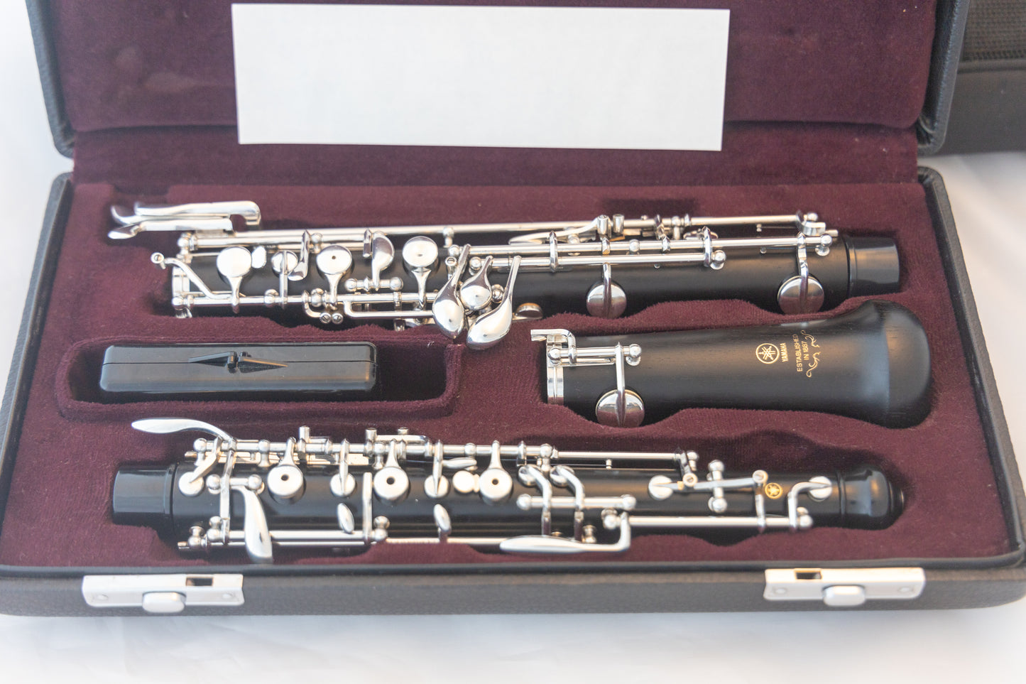 Yamaha YOB-441 Duet Grenadilla/ABS Intermediate Oboe *Made in Japan *Lefthand-F *Low Bb *Cleaned & Serviced