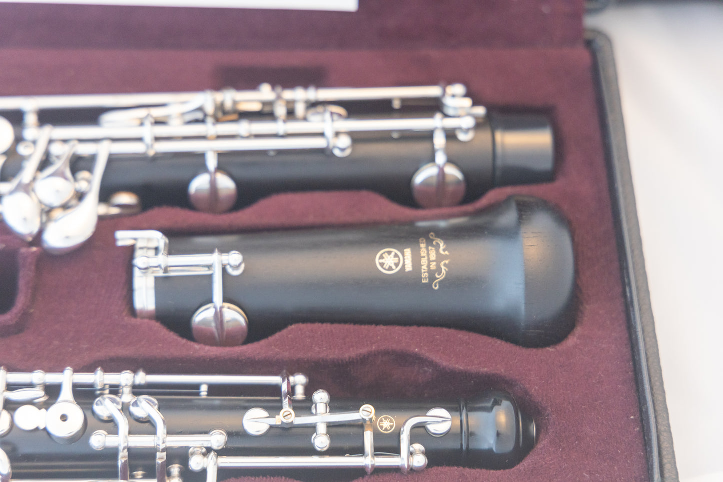 Yamaha YOB-441 Duet Grenadilla/ABS Intermediate Oboe *Made in Japan *Lefthand-F *Low Bb *Cleaned & Serviced