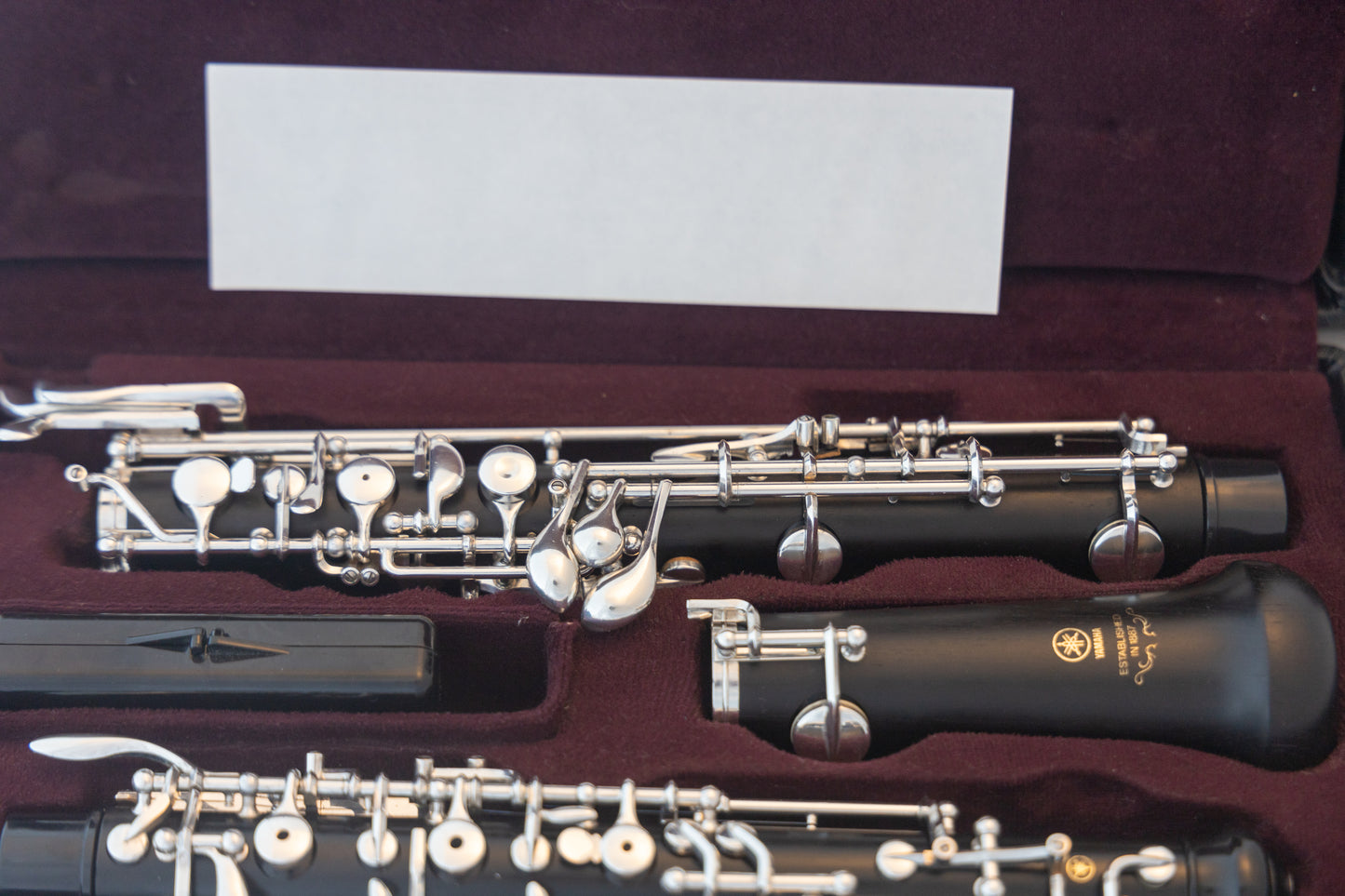 Yamaha YOB-441 Duet Grenadilla/ABS Intermediate Oboe *Made in Japan *Lefthand-F *Low Bb *Cleaned & Serviced