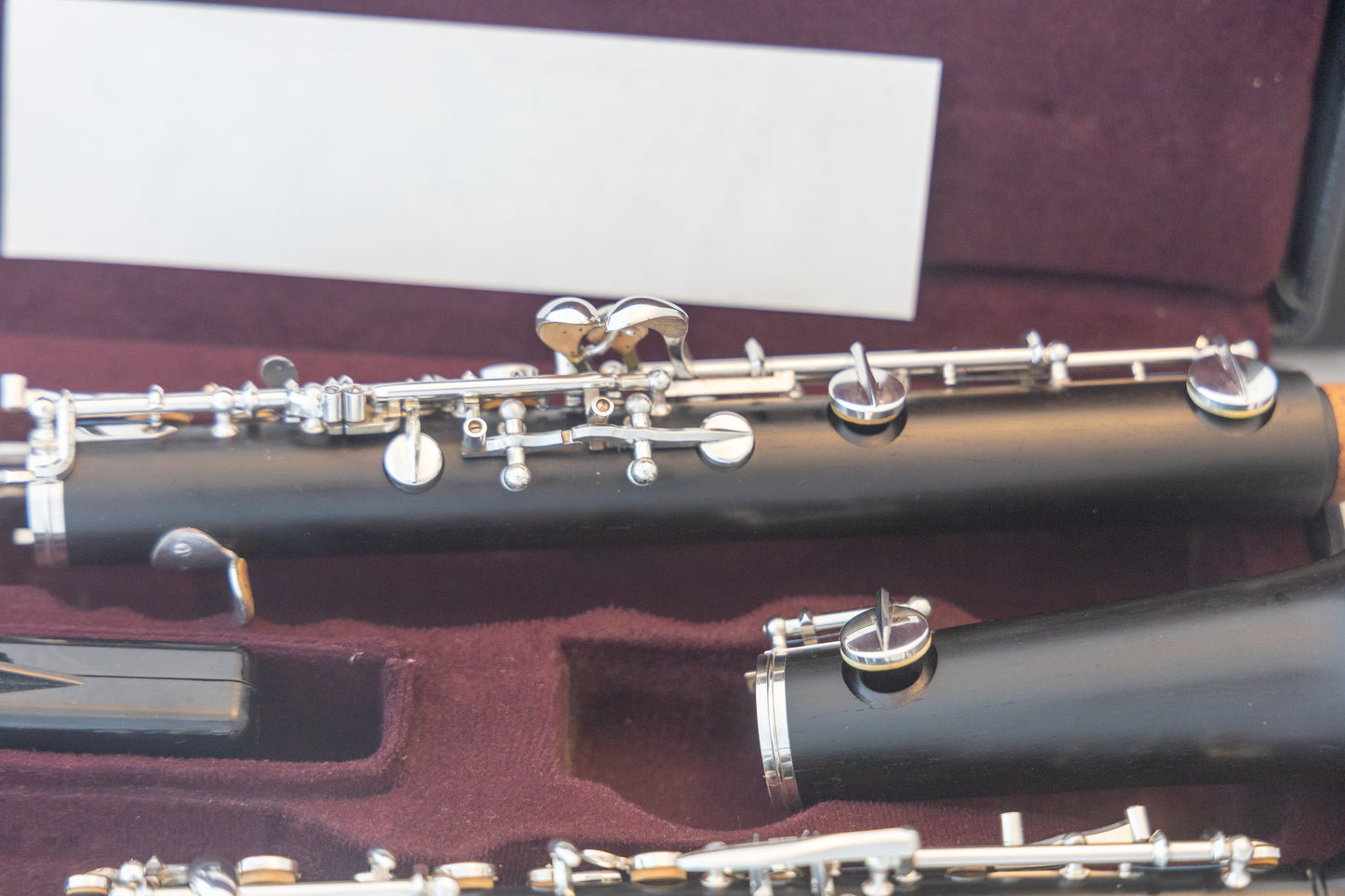 Yamaha YOB-441 Duet Grenadilla/ABS Intermediate Oboe *Made in Japan *Lefthand-F *Low Bb *Cleaned & Serviced