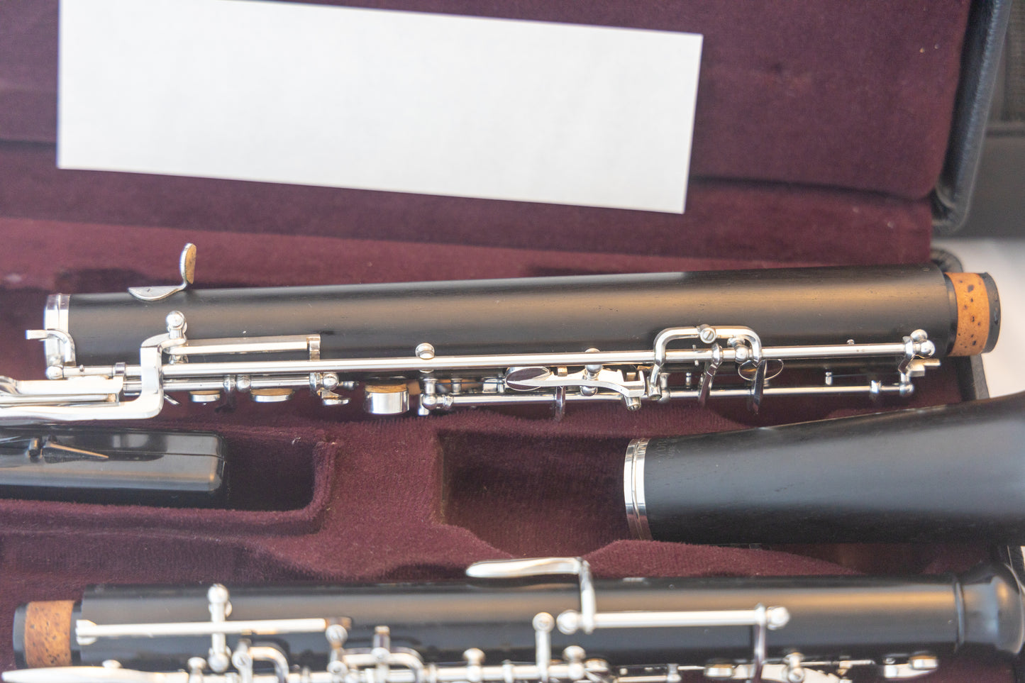 Yamaha YOB-441 Duet Grenadilla/ABS Intermediate Oboe *Made in Japan *Lefthand-F *Low Bb *Cleaned & Serviced