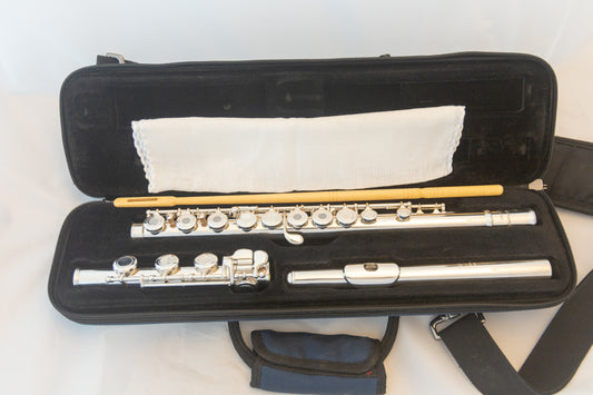 Powell Sonare SF 6000 Flute *Open-hole *B-foot *Sterling Silver *Cleaned & Serviced