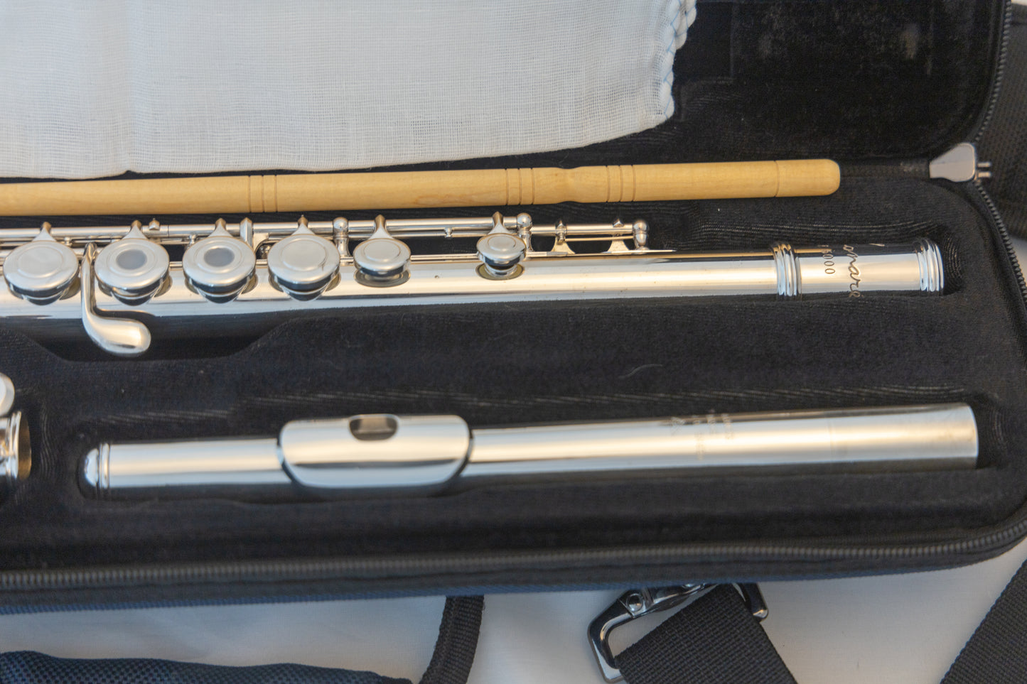 Powell Sonare SF 6000 Flute *Open-hole *B-foot *Sterling Silver *Cleaned & Serviced