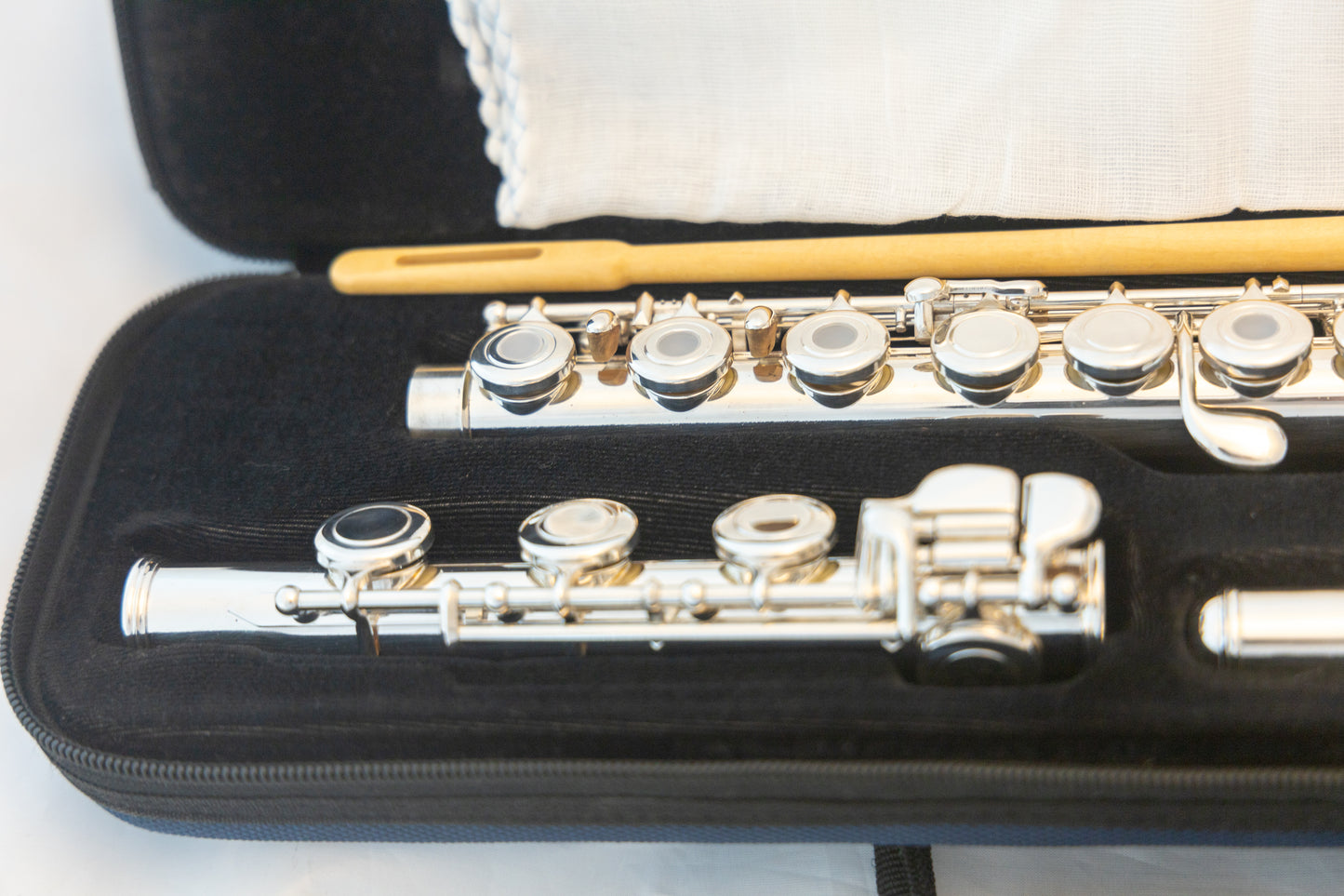 Powell Sonare SF 6000 Flute *Open-hole *B-foot *Sterling Silver *Cleaned & Serviced