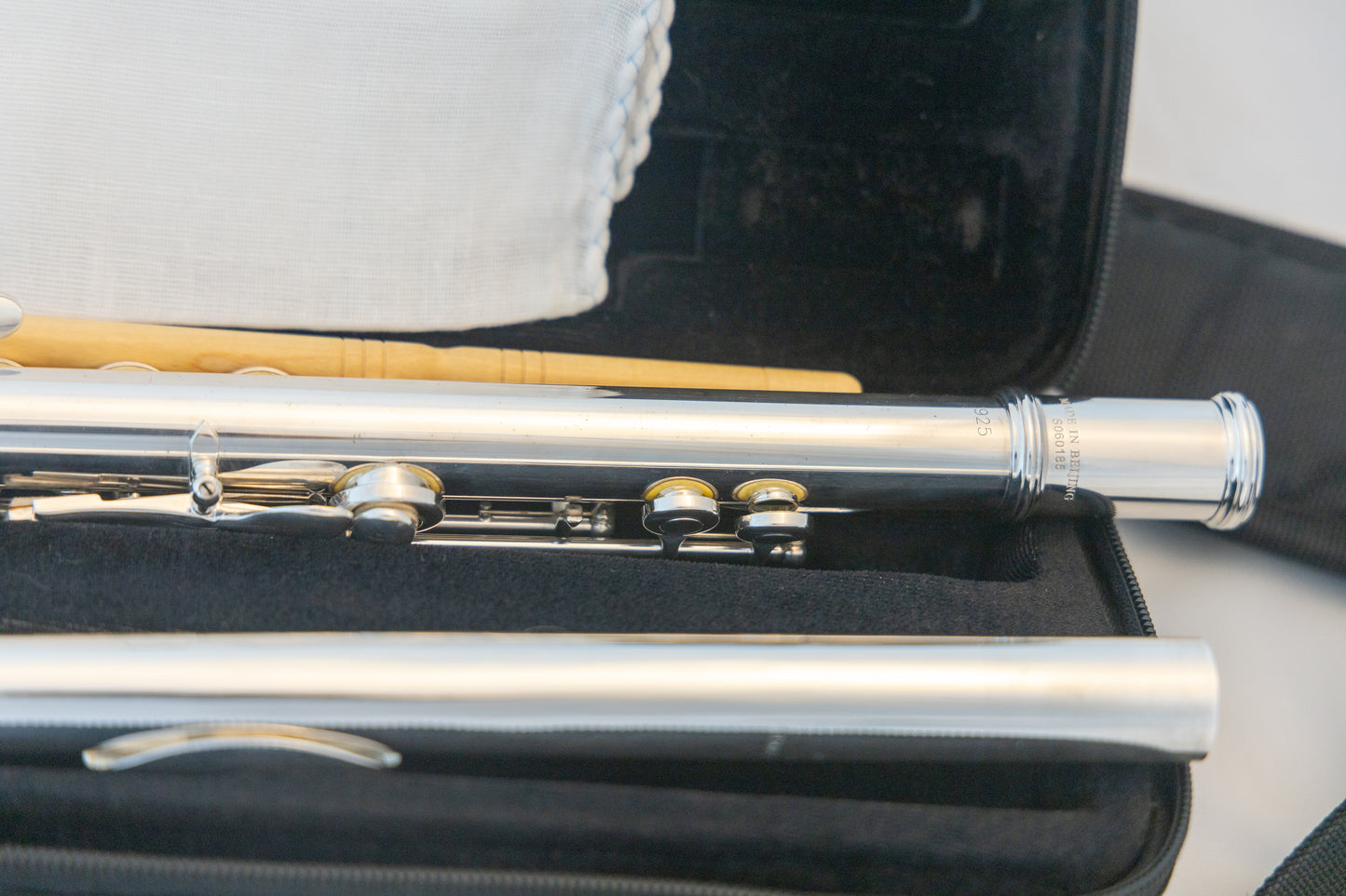 Powell Sonare SF 6000 Flute *Open-hole *B-foot *Sterling Silver *Cleaned & Serviced