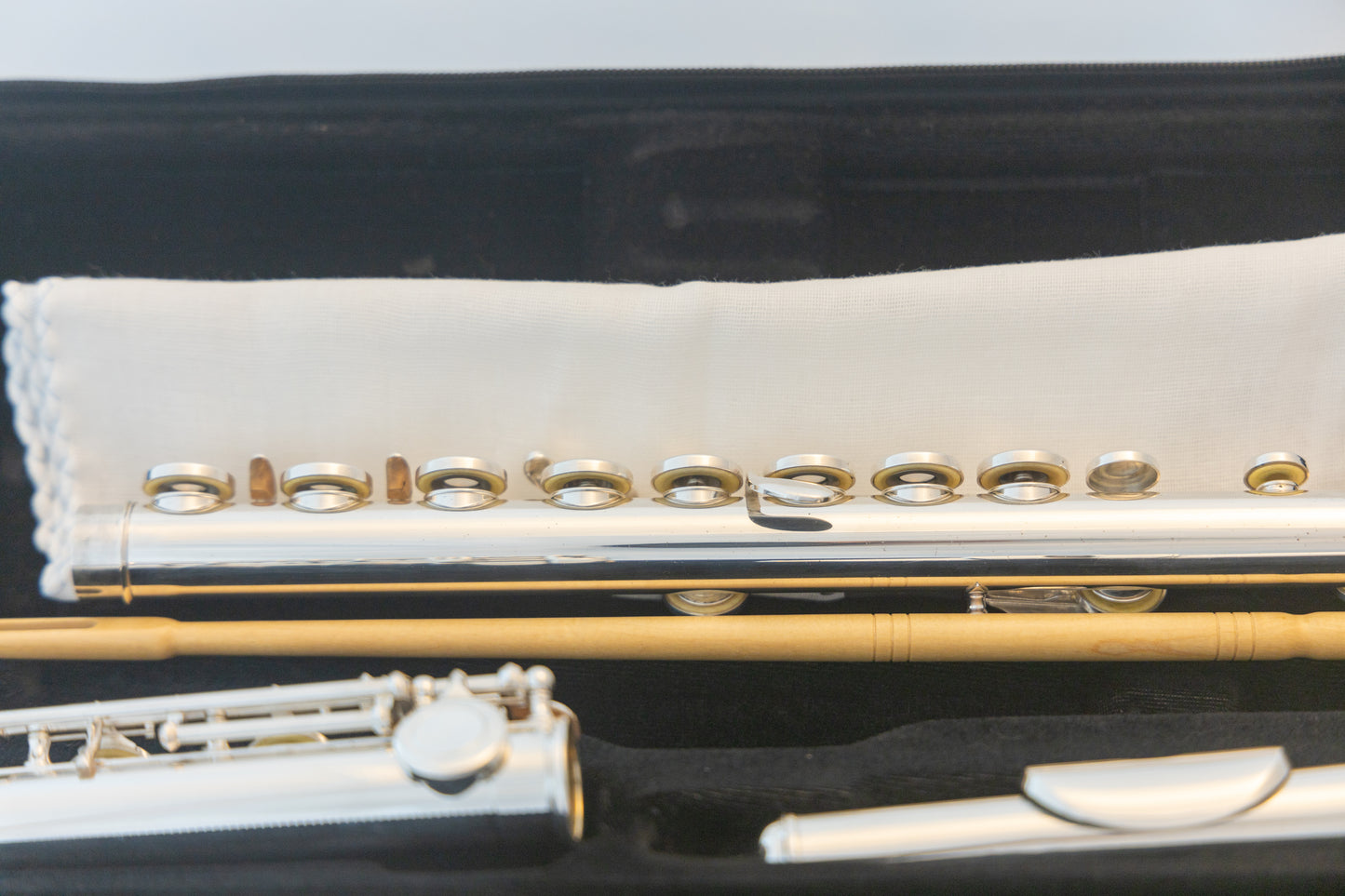 Powell Sonare SF 6000 Flute *Open-hole *B-foot *Sterling Silver *Cleaned & Serviced