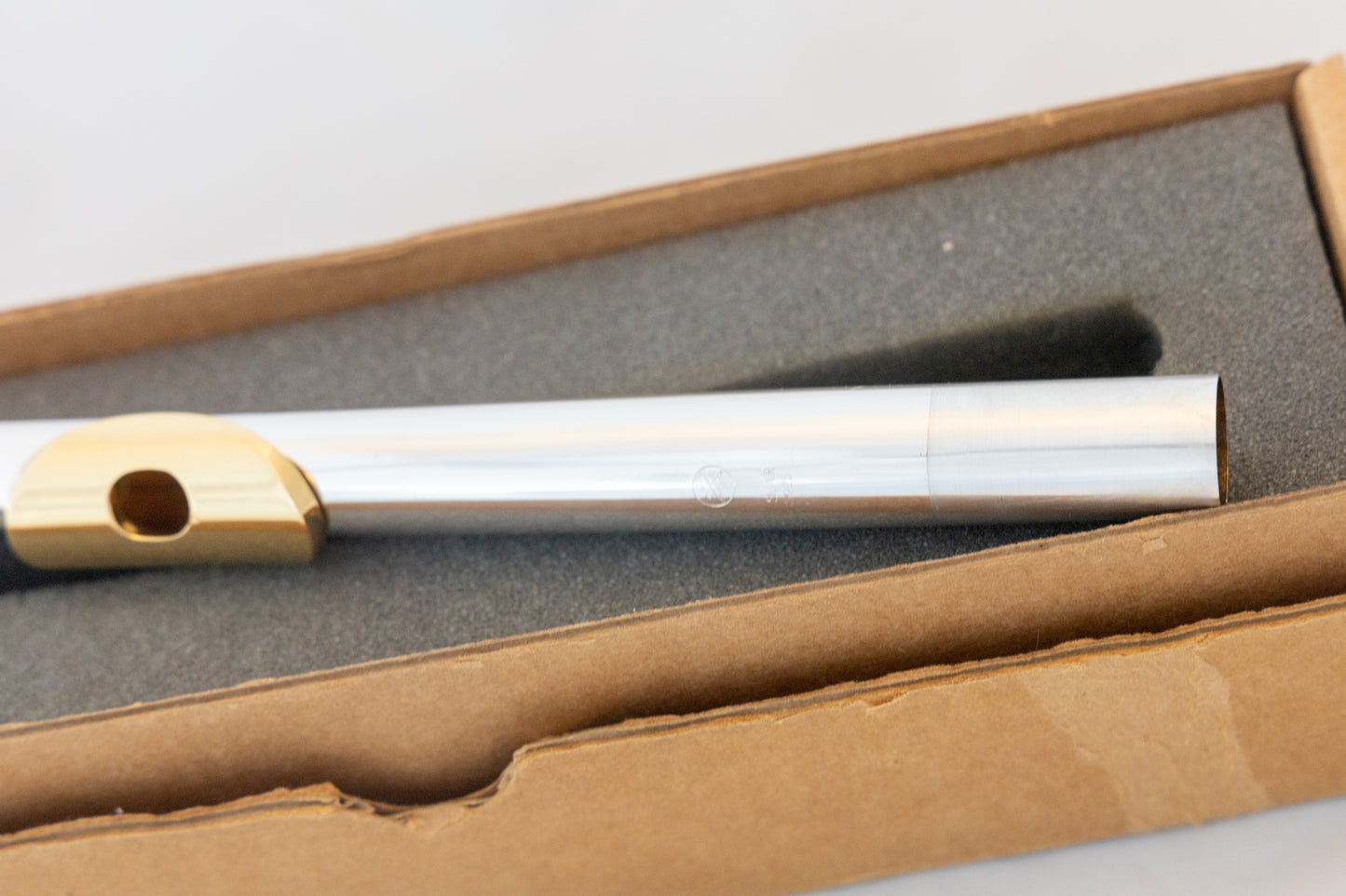 Yamaha 925 silver flute headjoint *Gold-plated *Cleaned & Adjusted