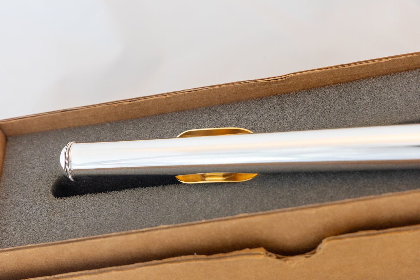 Yamaha 925 silver flute headjoint *Gold-plated *Cleaned & Adjusted