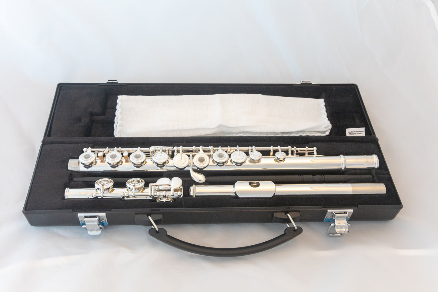 Yamaha YFL-262 Silver-plated Open-hole Intermediate Flute *Cleaned & Serviced *Mint Condition