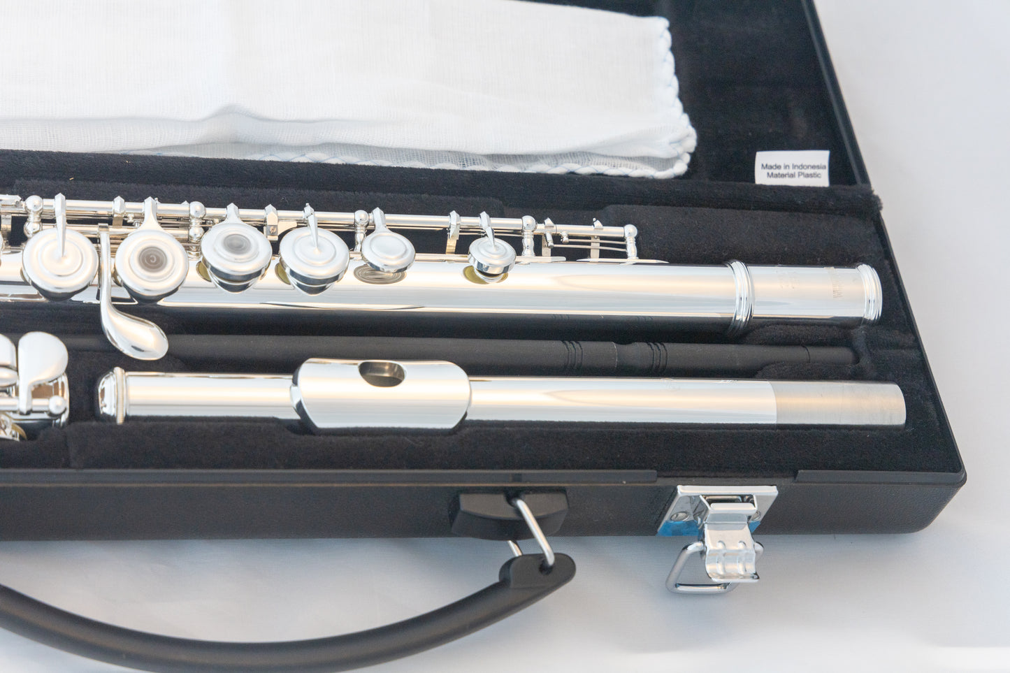 Yamaha YFL-262 Silver-plated Open-hole Intermediate Flute *Cleaned & Serviced *Mint Condition