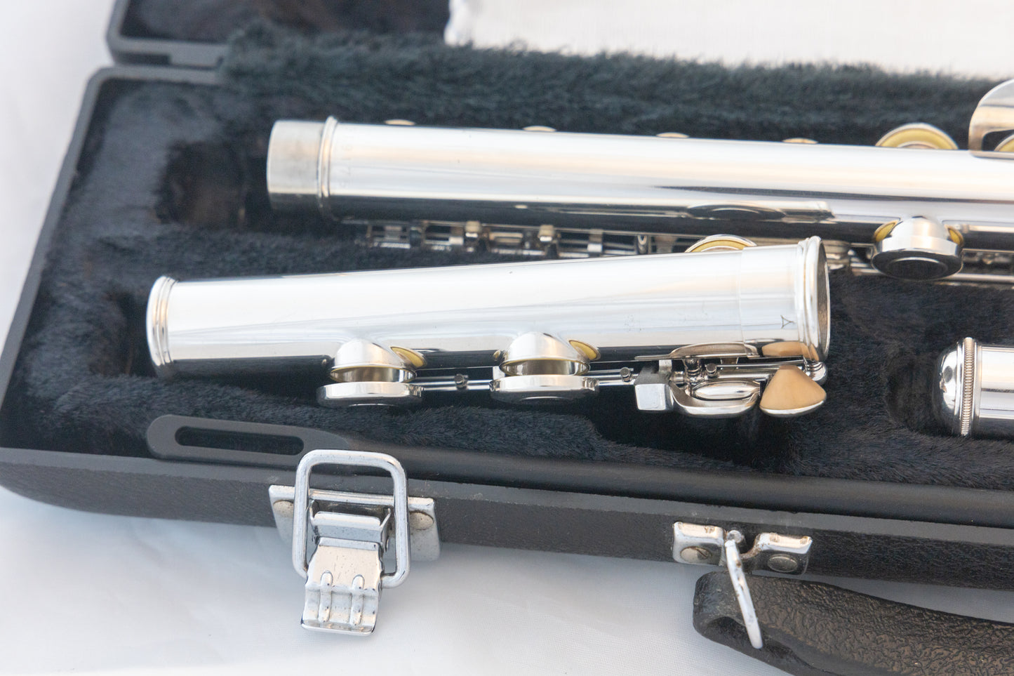 Yamaha YFL-221 Silver-plated Standard Flute *Made in Japan *Cleaned & Serviced