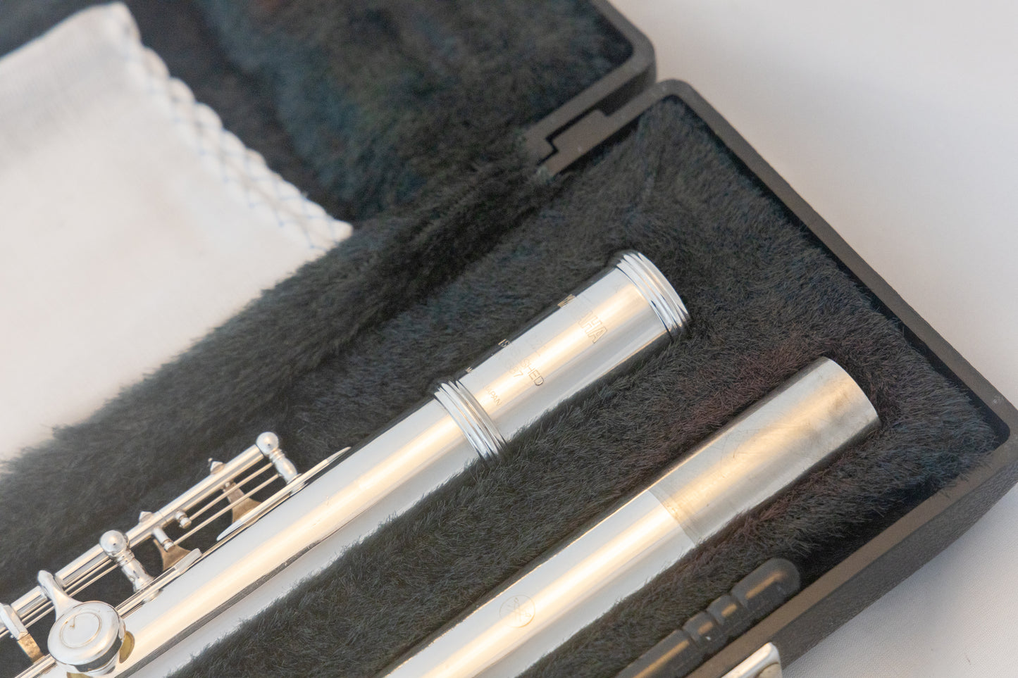 Yamaha YFL-221 Silver-plated Standard Flute *Made in Japan *Cleaned & Serviced *New Pads