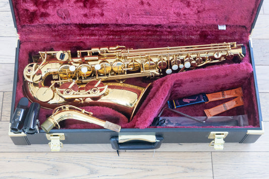 Yamaha YAS-575AL (now YAS-580AL) Allergo Intermediate Alto Saxophone *Made in Japan *Cleaned & Serviced