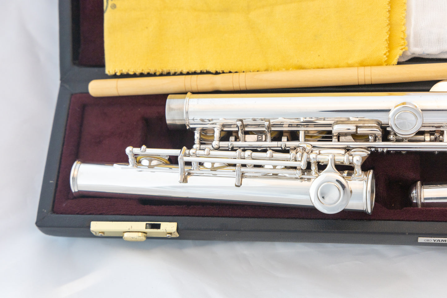 Yamaha YFL-371 Allegro Intermediate Flute *Silver Headjoint *Low-B *Split-E *Cleaned & Serviced #753924