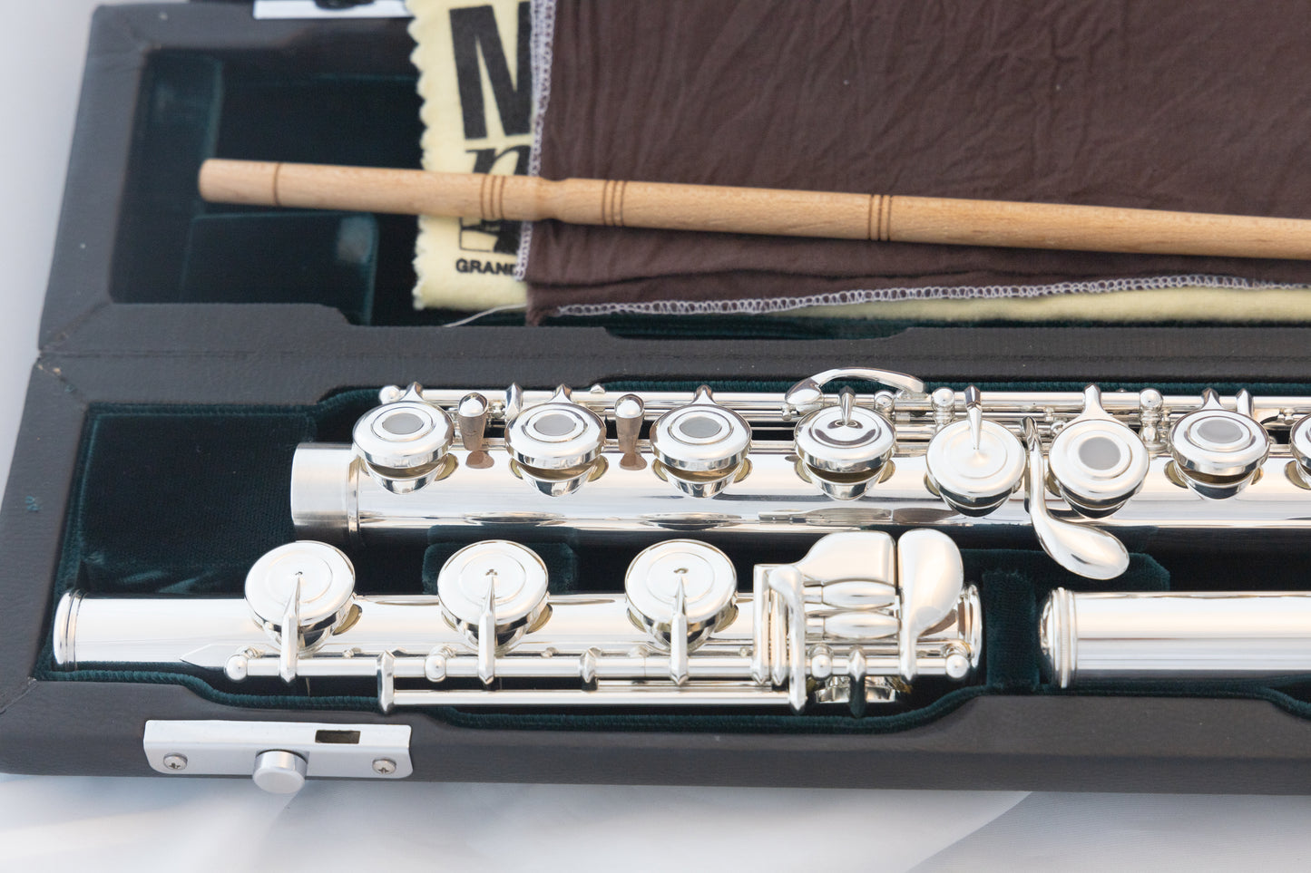 Azumi AZ3-SRBO Open-hole Flute *Altus silver headjoint *All silver *Offset G *B-Foot *Cleaned & Serviced