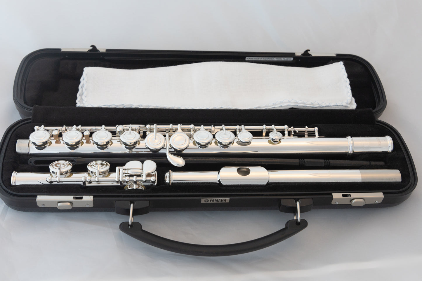 Yamaha YFL-200AD II Advantage Student Flute *Cleaned & Serviced *Ready to play #Q41783